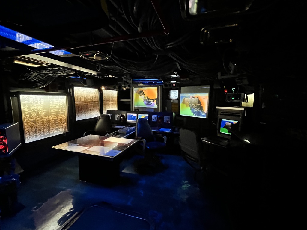 The radar room