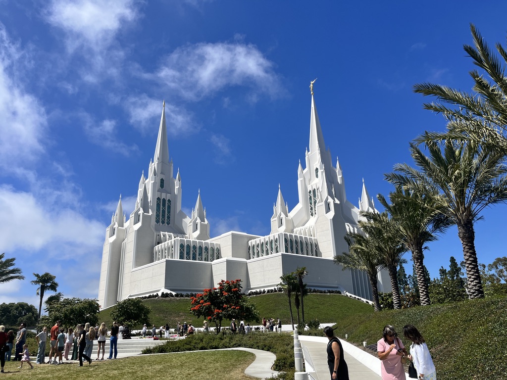Mormon temple